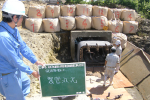 公共下水道悪水川雨水第2幹線管渠工事